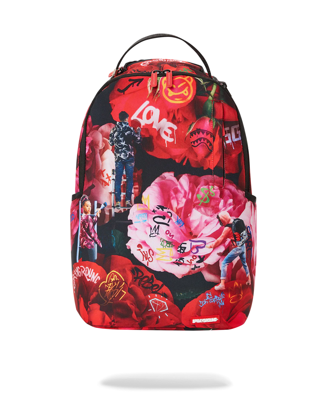 SPRAYGROUND PAINTED ROSES BACKPACK RED It s teen