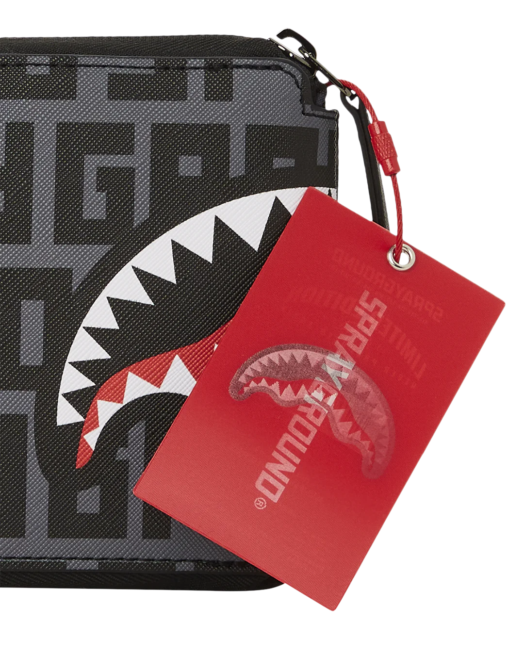 BORSA SPRAYGROUND SPLIT INFINITY CHECK PACKABLE GRIGIO