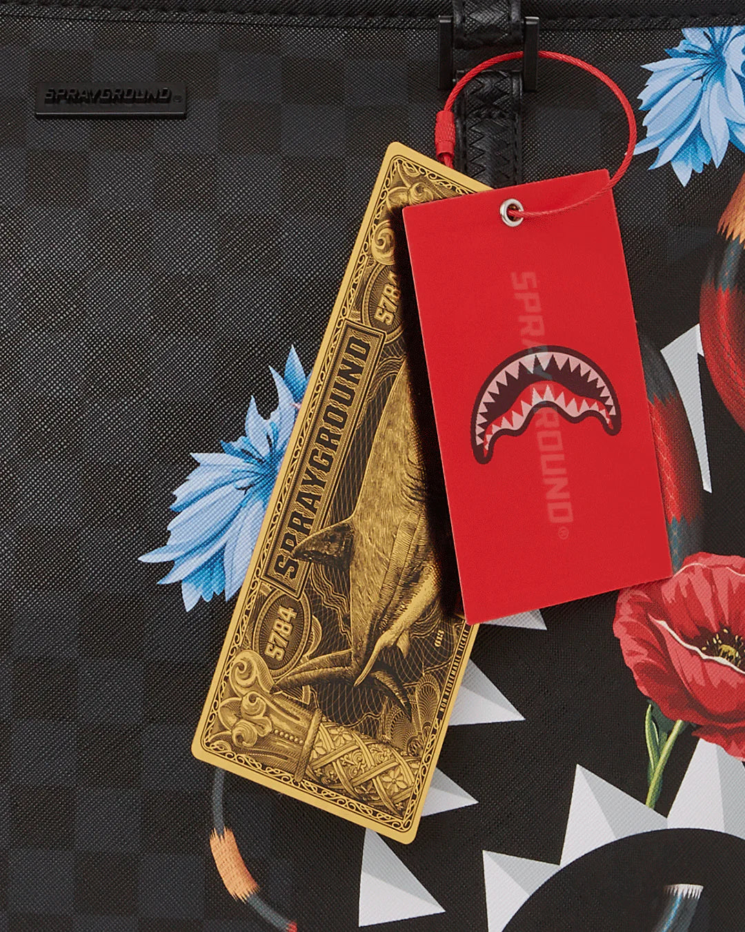 BORSA SPRAYGROUND SNAKES ON A BAG TOTE MULTICOLOR