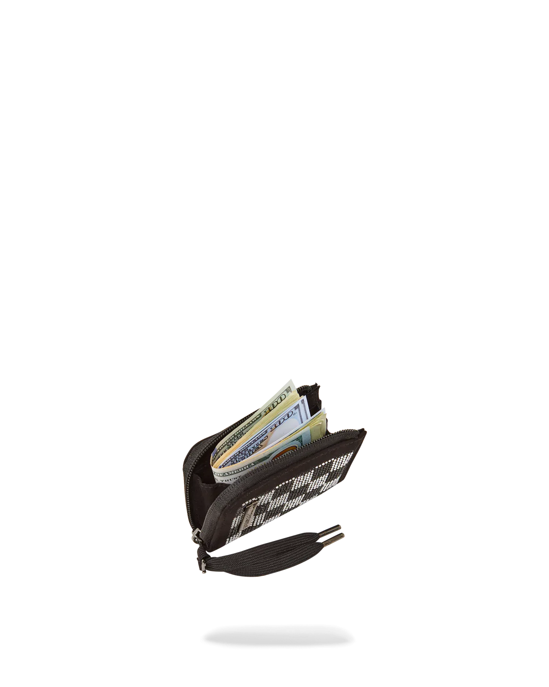 PORTAFOGLIO PICCOLO SPRAYGROUND TRINITY CHECKERED WALLET NERO