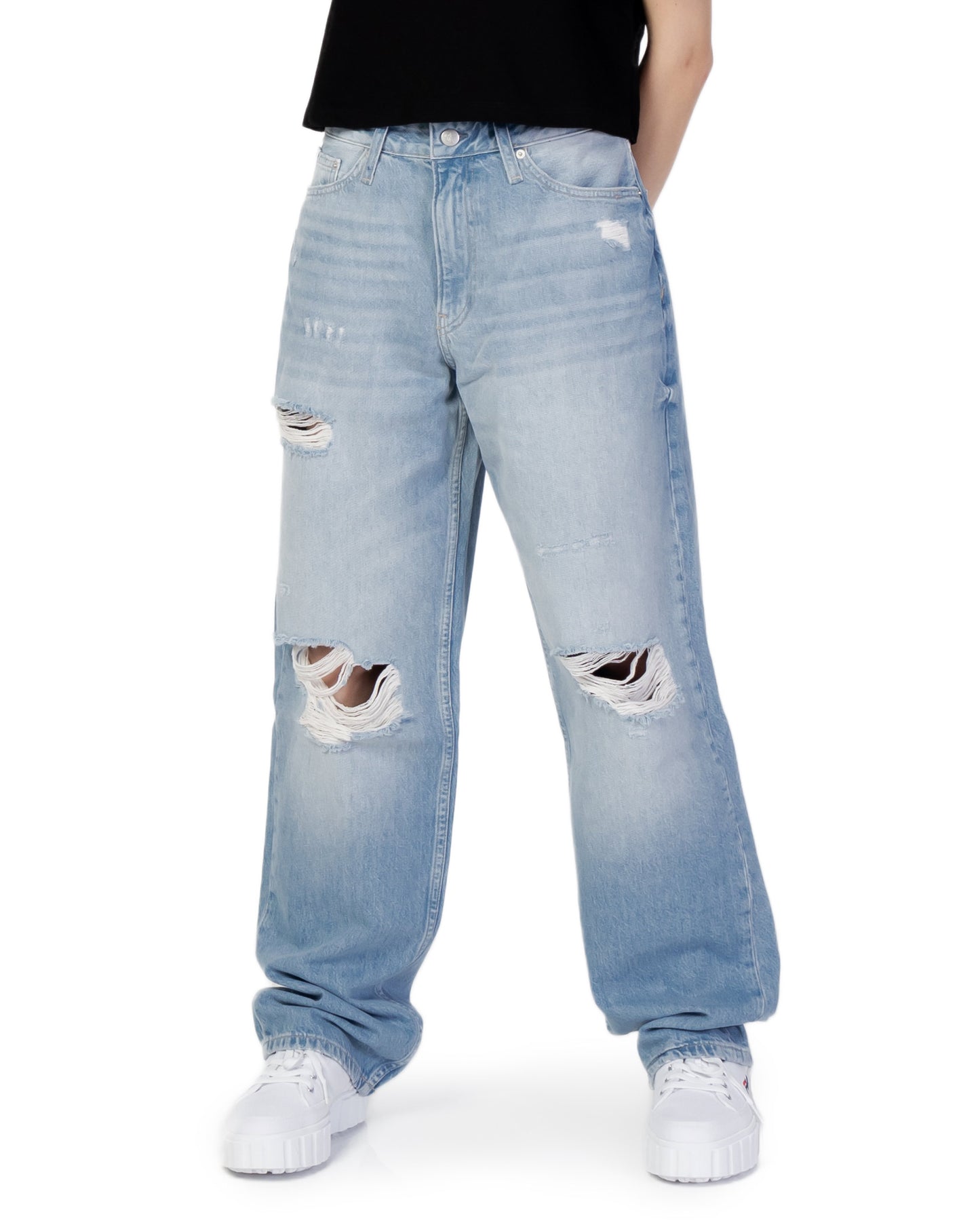 Jeans larghi Calvin Klein Jeans 90s straight Denim chiaro
