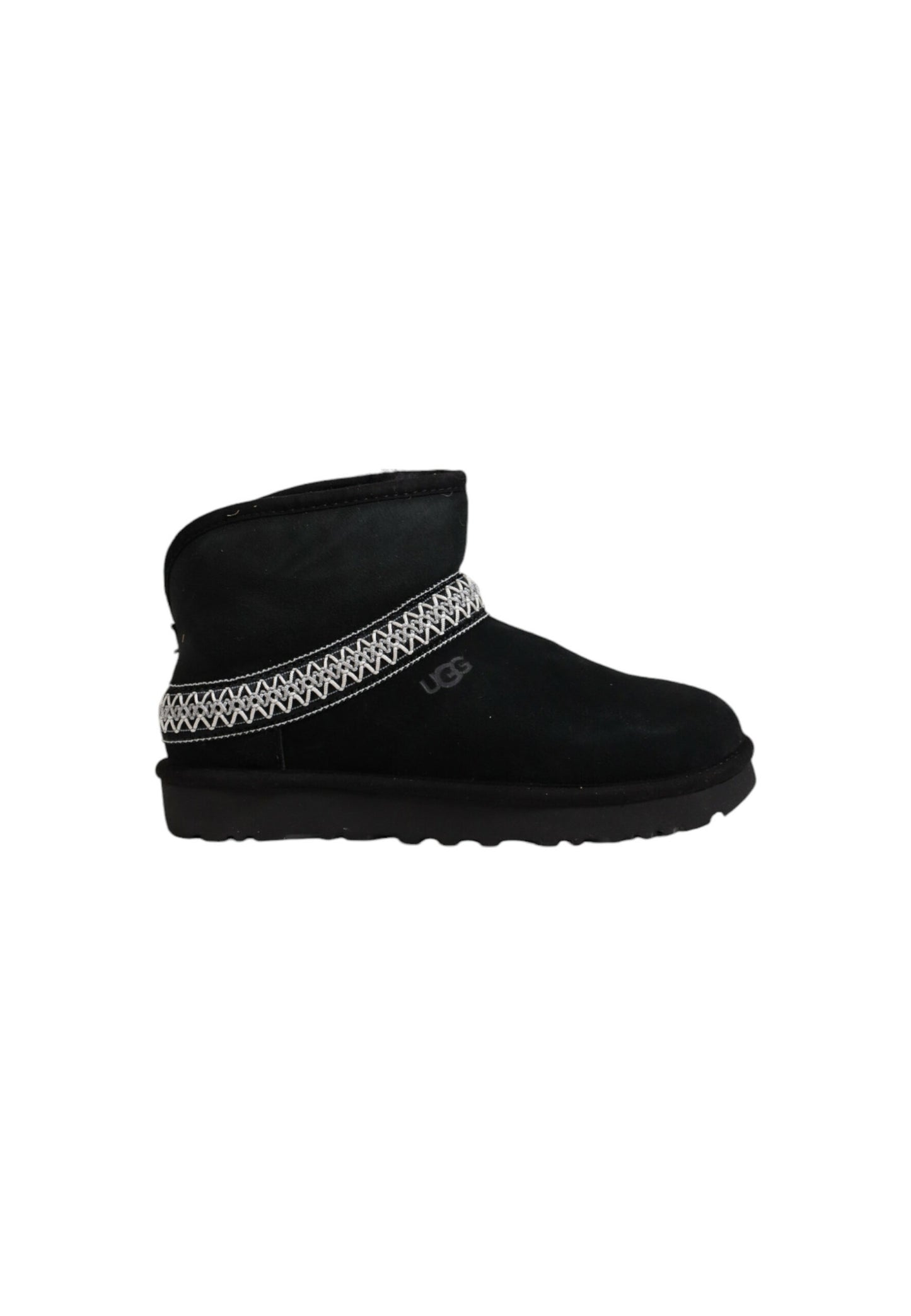 Stivali UGG classic mini crescent Nero