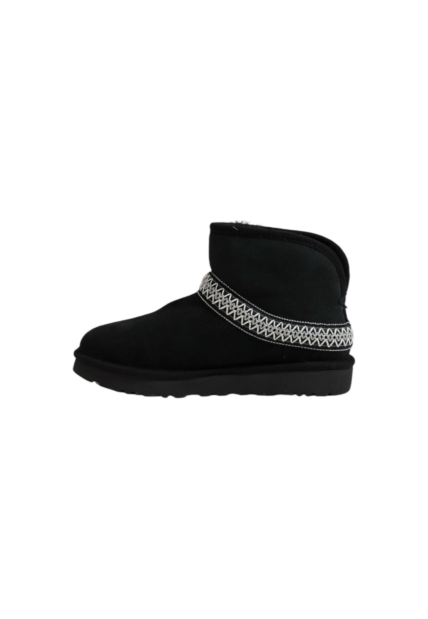 Stivali UGG classic mini crescent Nero