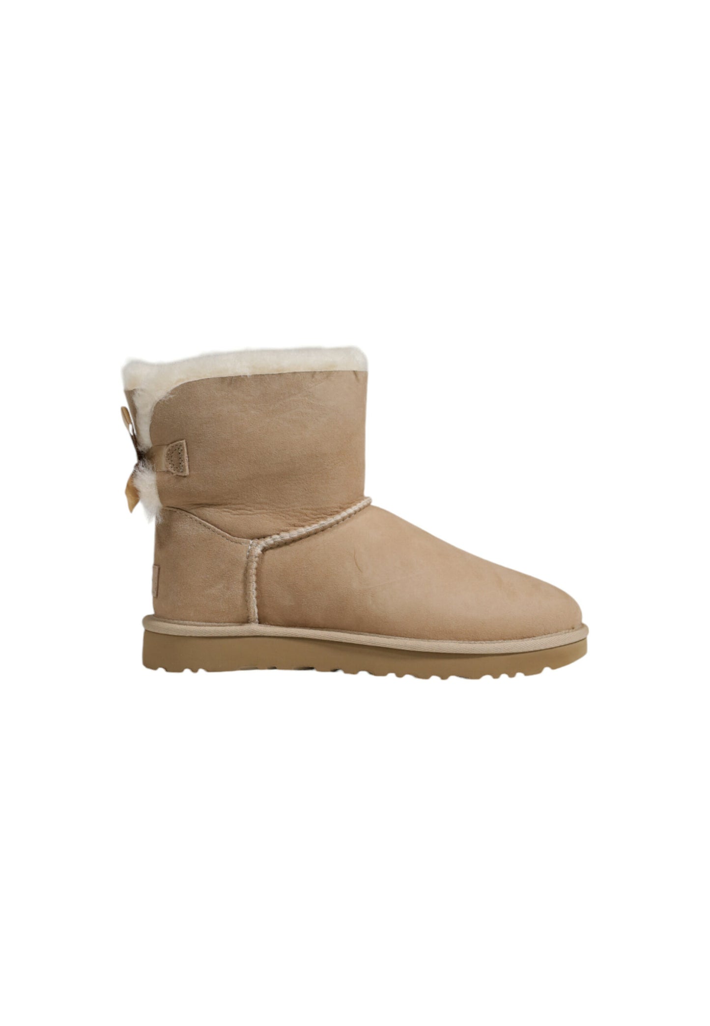 Stivali UGG mini bailey bow ii Beige chiaro