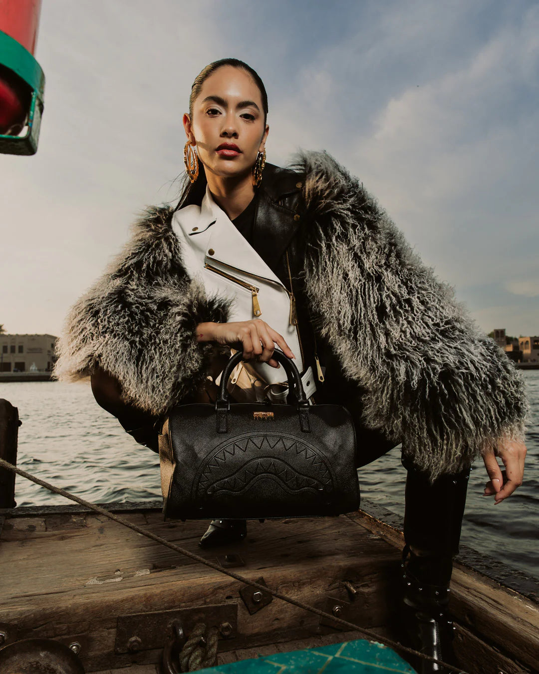 GOLD BRICK LUX MINI DUFFLE
