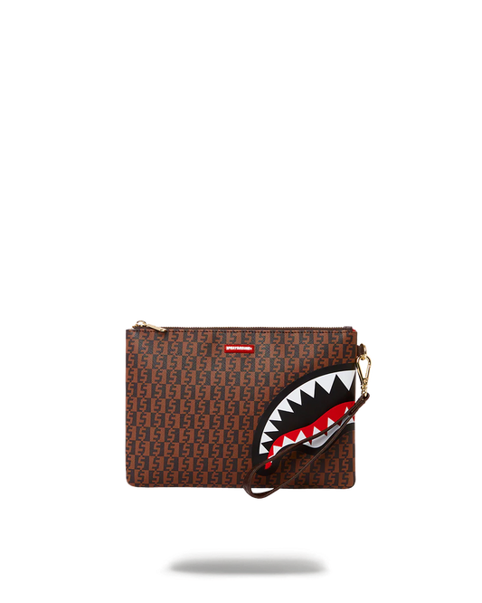 SHARKS IN PARIS CHECK POCHETTE