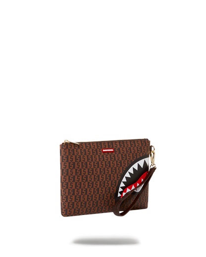 SHARKS IN PARIS CHECK POCHETTE