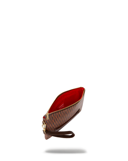 SHARKS IN PARIS CHECK POCHETTE