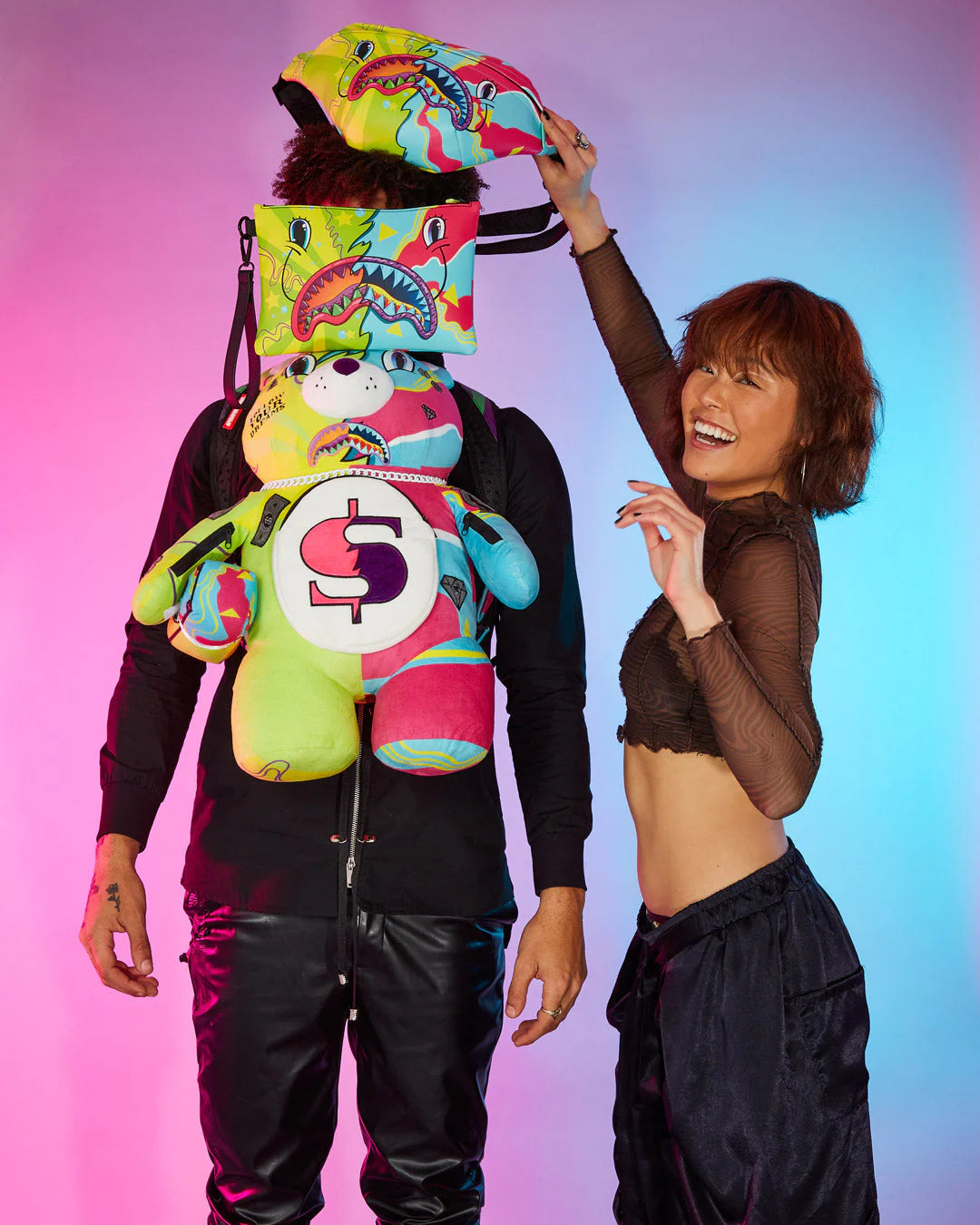 SPLIT WEIRD POUCHETTE