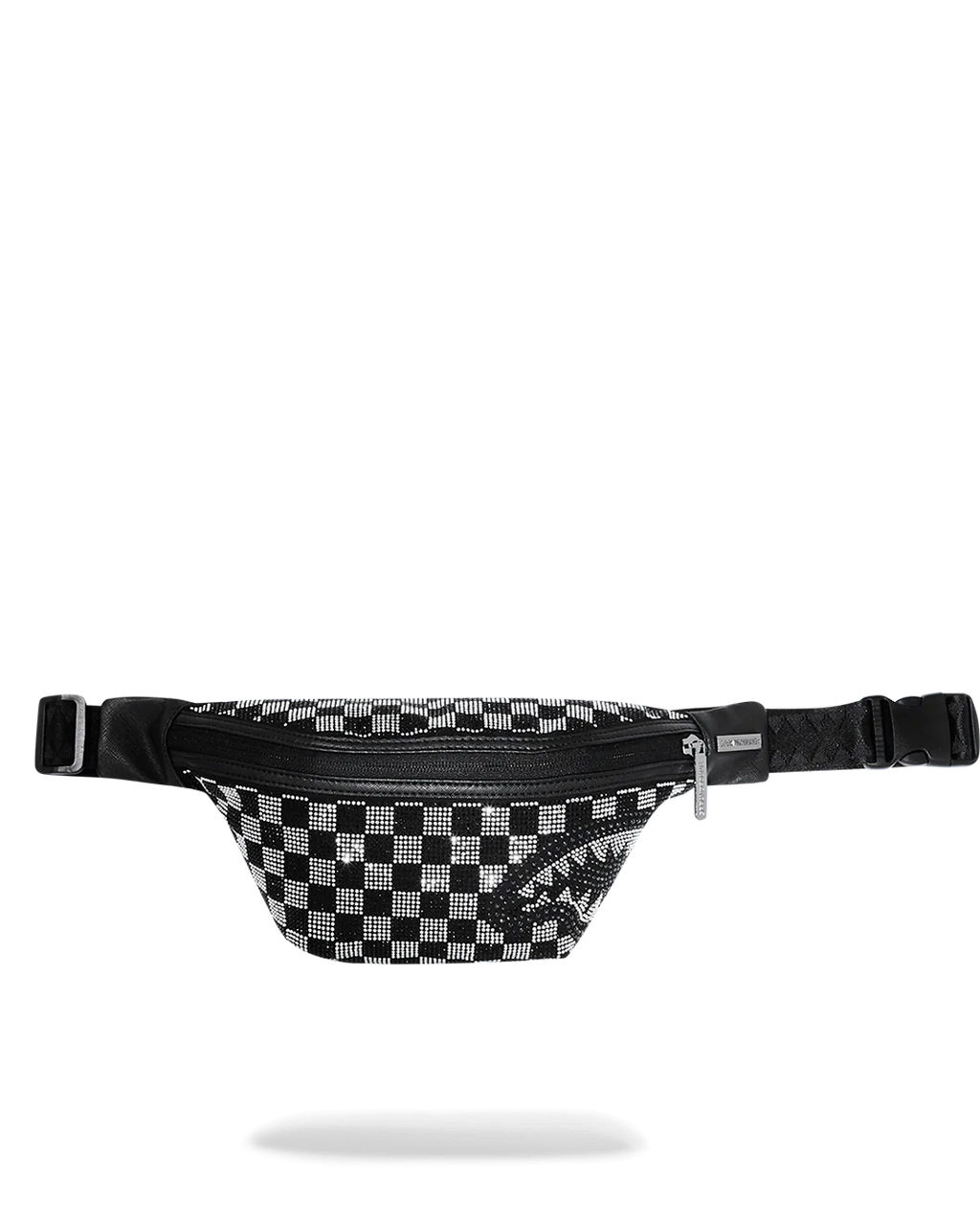 MARSUPIO SPRAYGROUND TRINITY CHECKERED CROSSBODY NERO