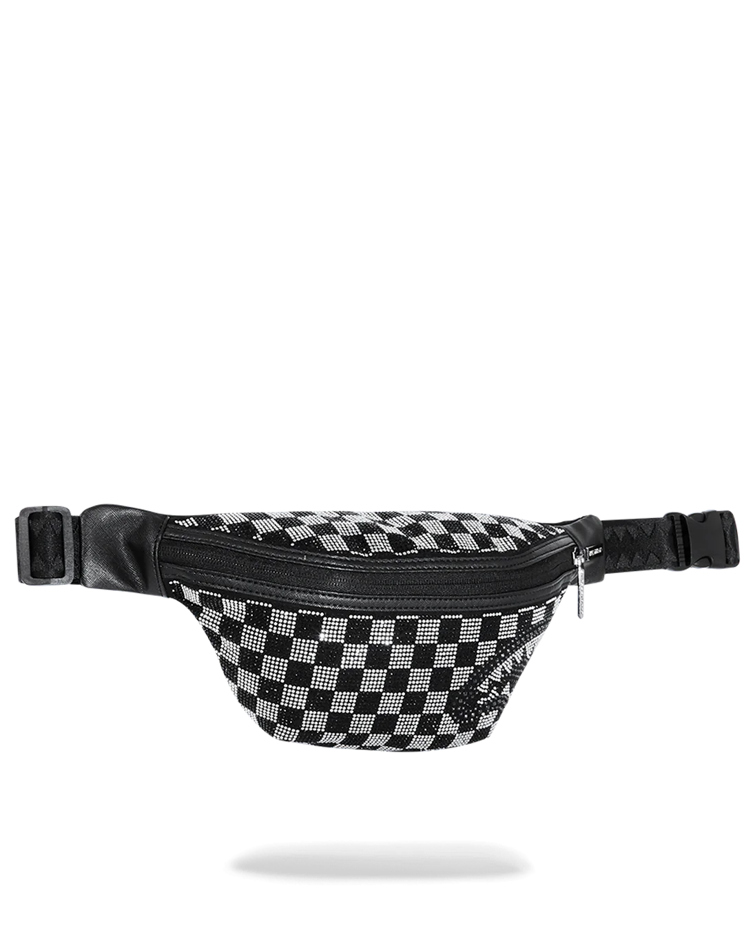 MARSUPIO SPRAYGROUND TRINITY CHECKERED CROSSBODY NERO