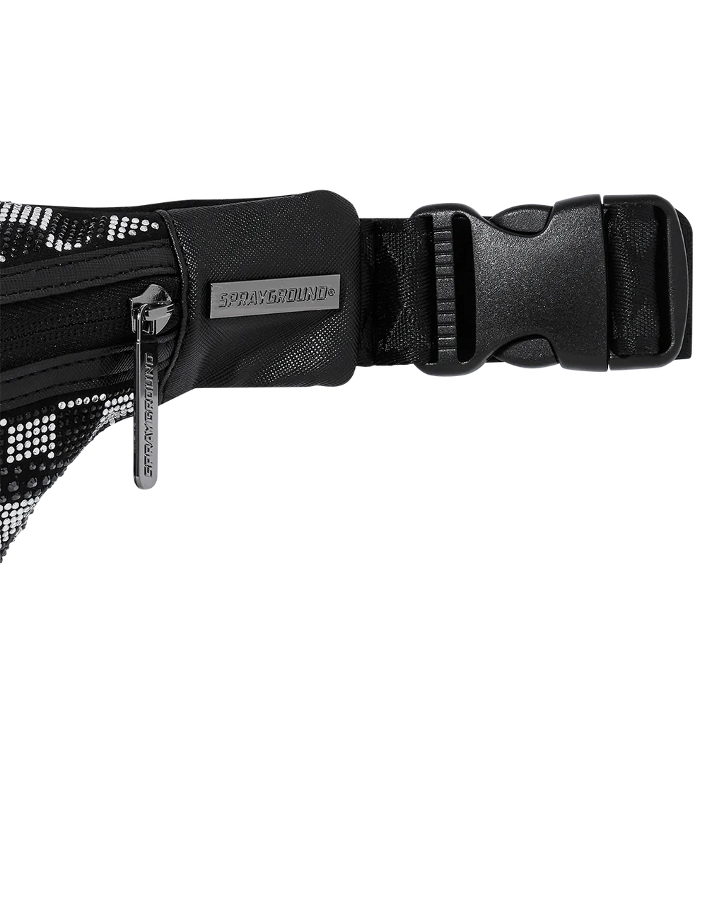 MARSUPIO SPRAYGROUND TRINITY CHECKERED CROSSBODY NERO