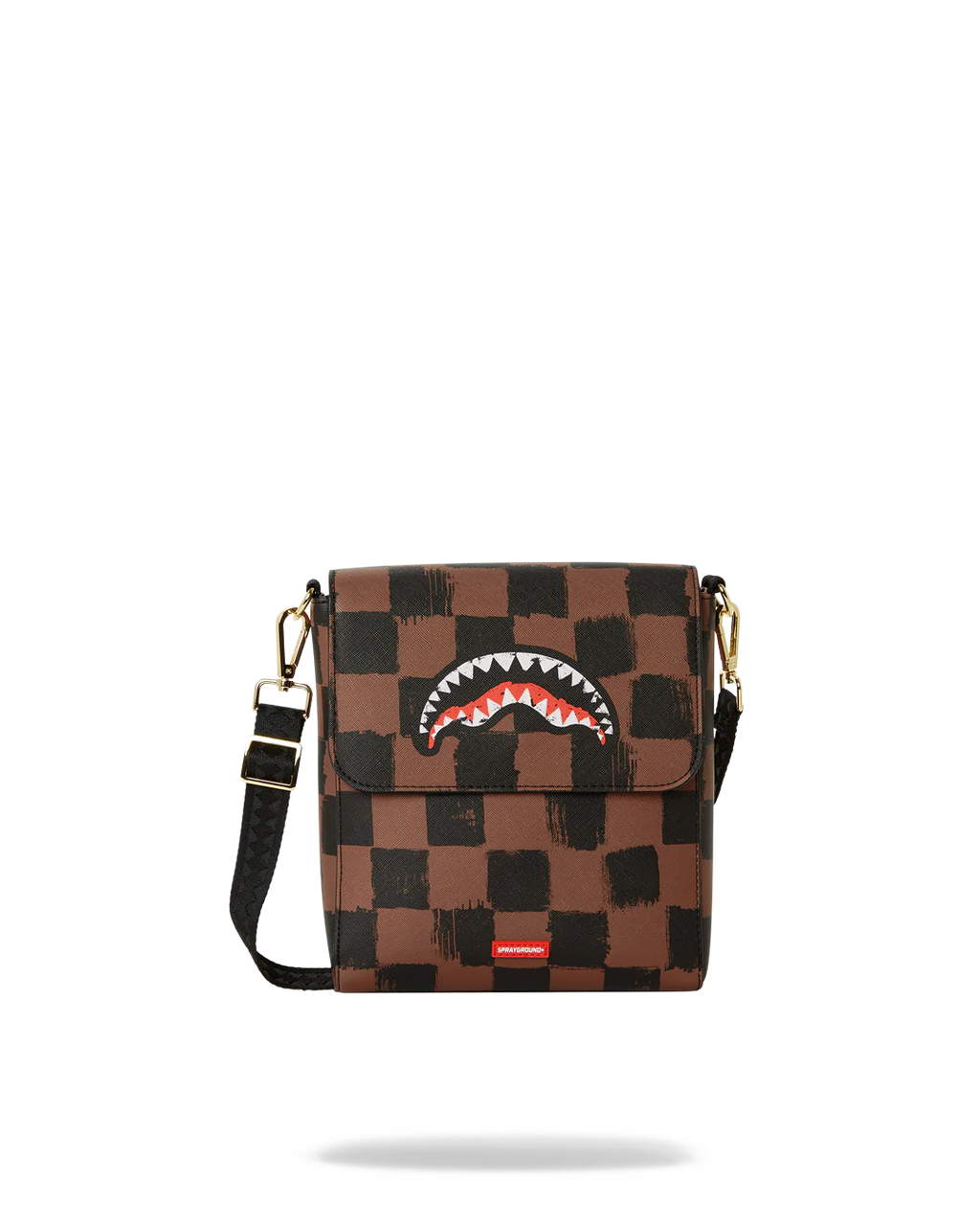 SHARKS IN PARIS PAINTED MESSENGER SLING BAG
