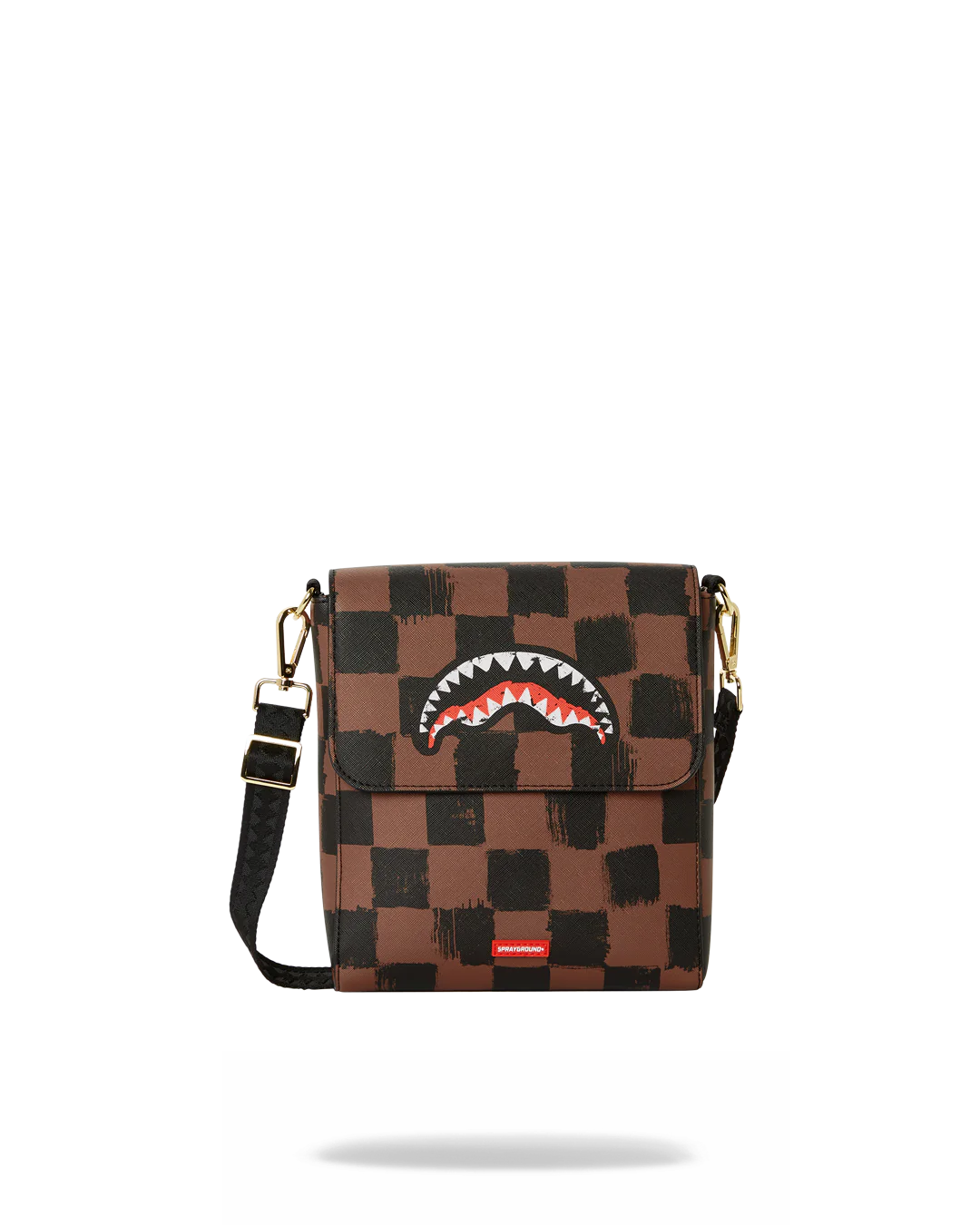 SHARKS IN PARIS PAINTED MESSENGER SLING BAG