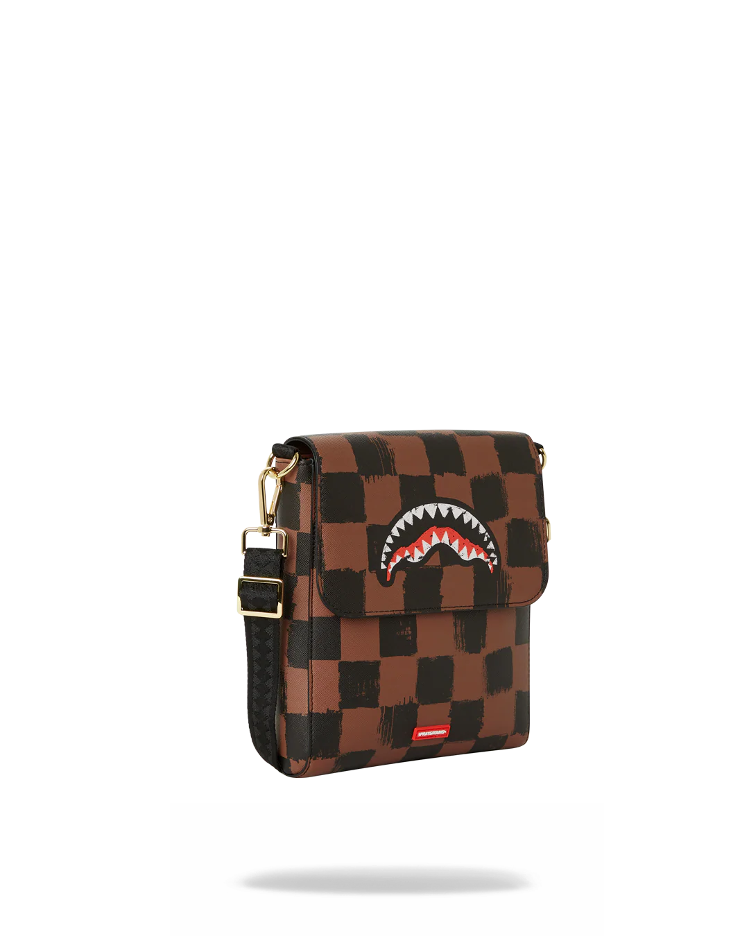 SHARKS IN PARIS PAINTED MESSENGER SLING BAG