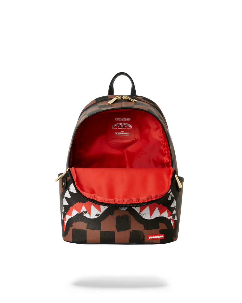 SHARKS IN PARIS PAINTED SAVAGE BACKPACK