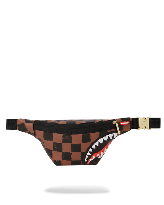 SHARKS IN PARIS PAINTED CROSSBODY