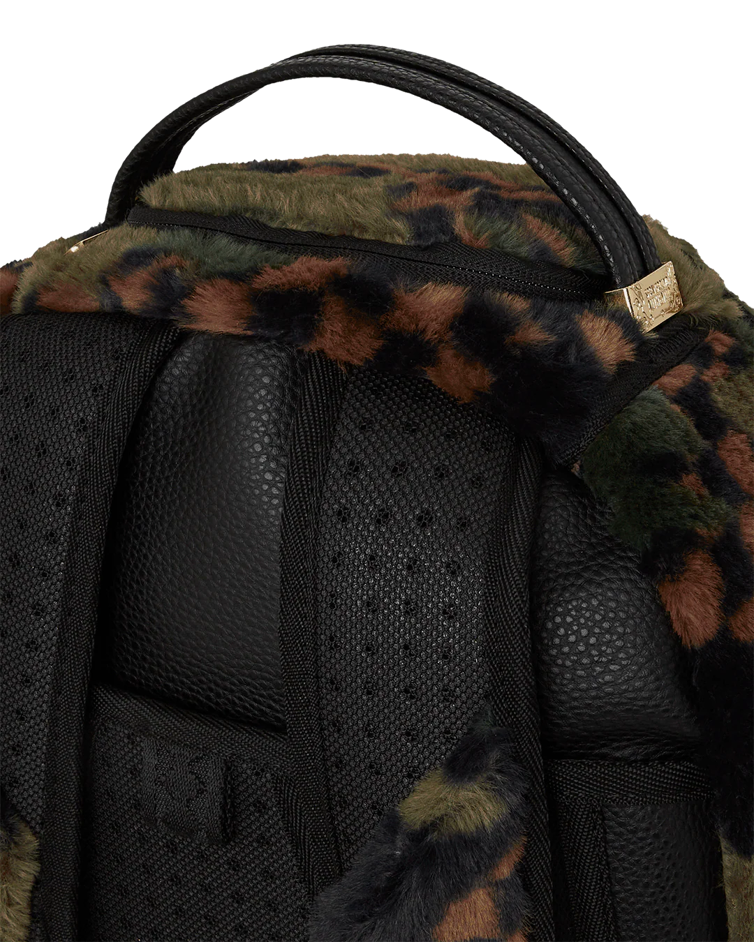 GREEN 3AM FUR BACKPACK