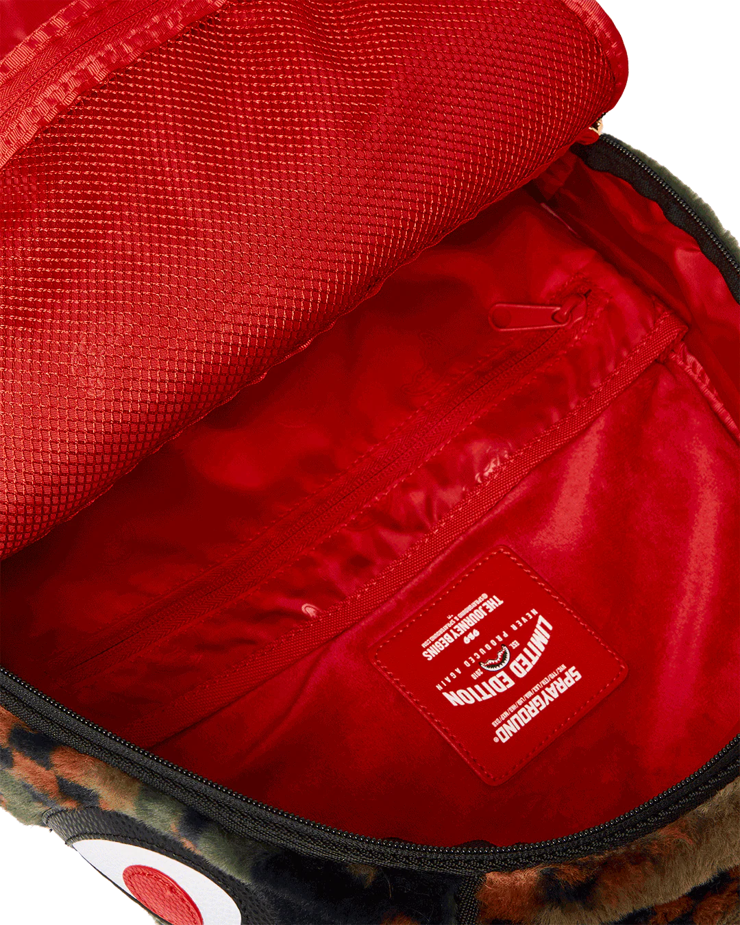 GREEN 3AM FUR BACKPACK