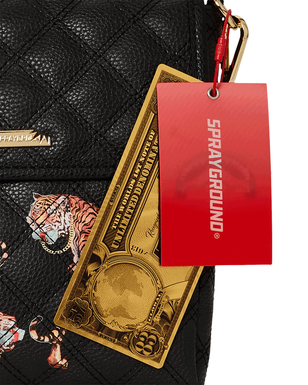 MONEY TIGERS MESSENGER SLING