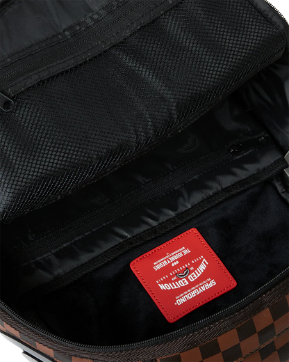 CLEAR RUBBER SHARKS IN PARIS DLXSV BACKPACK