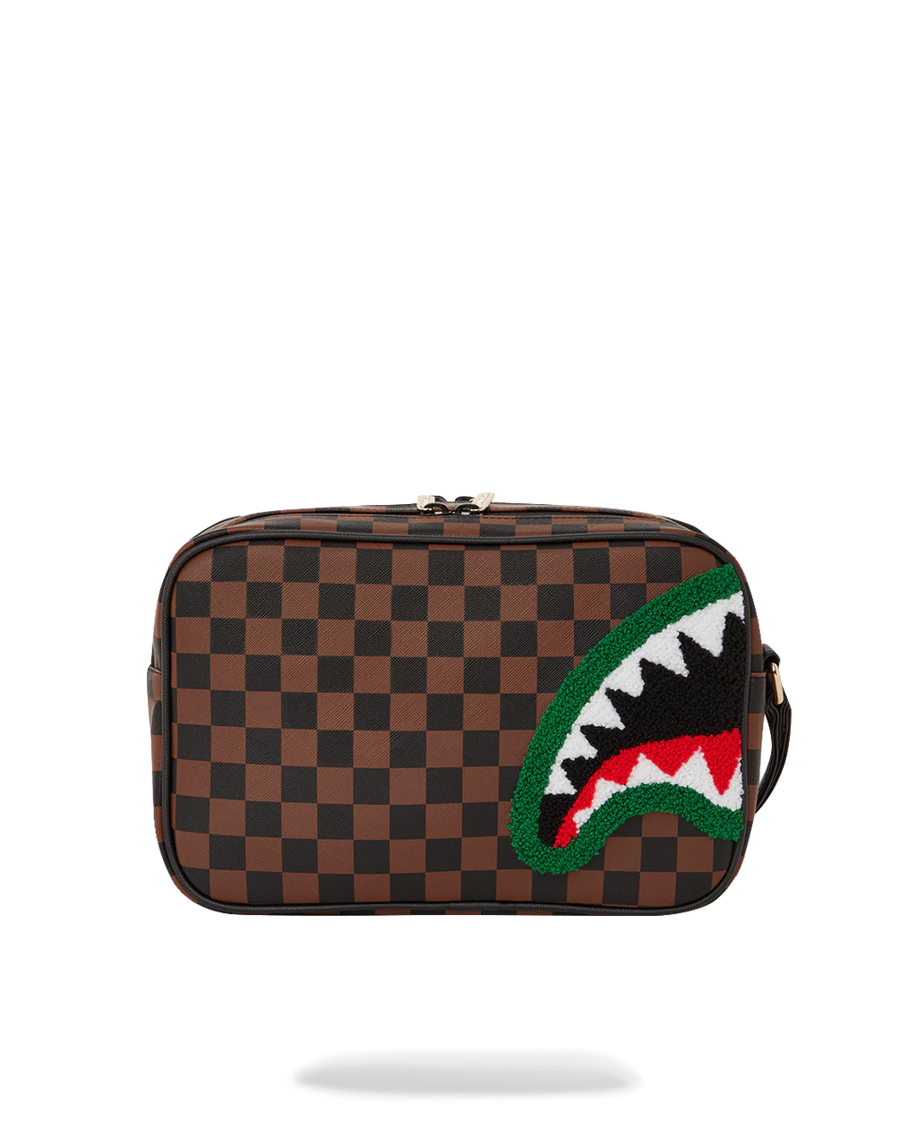 POCHETTE E BEAUTY SPRAYGROUND CHENILLE SIP TOILETRY - BRICK MARRONE