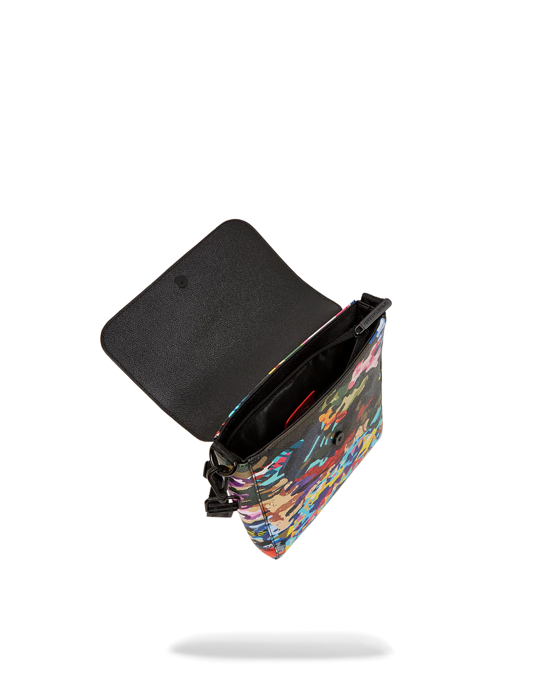 BORSA SPRAYGROUND SLICED AND DICED CAMO MESSENGER BLU