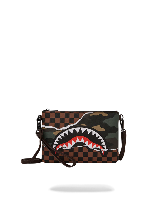 POCHETTE E BEAUTY SPRAYGROUND TEAR IT UP CAMO POCHETTE MARRONE