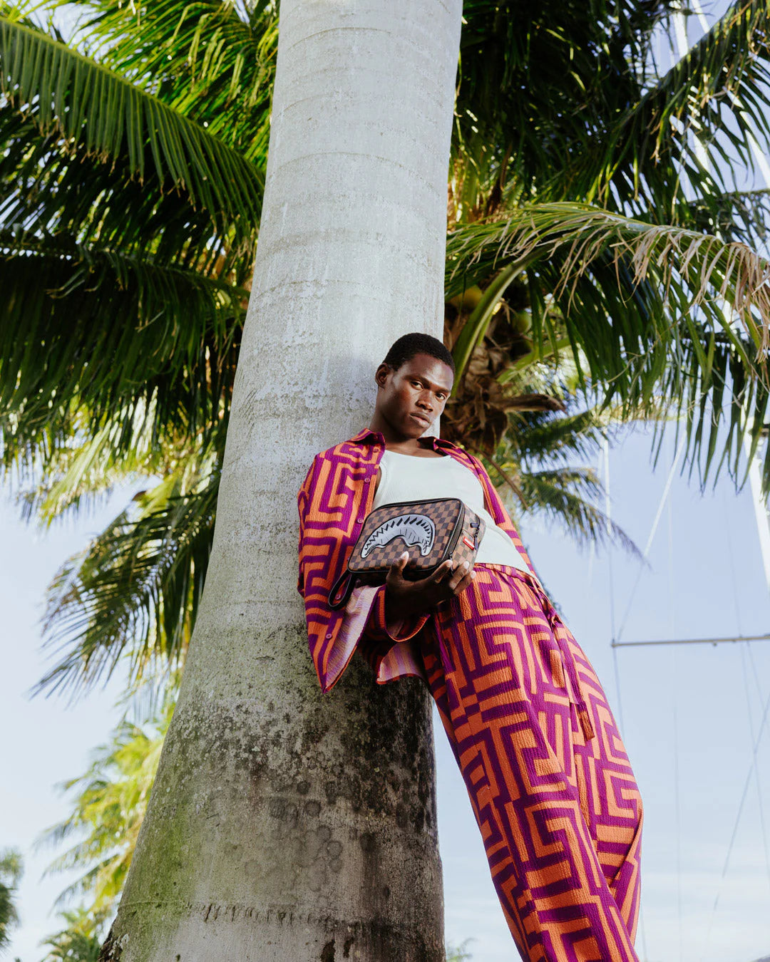 CLEAR RUBBER SHARK TOILETRY BRICK