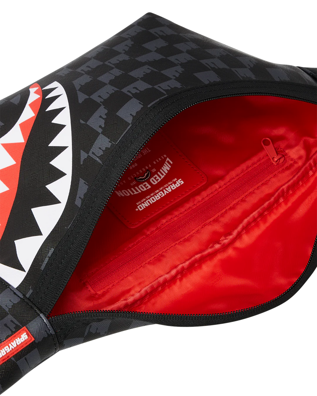 Marsupio Sprayground DRIP CHECK CROSSBODY SAVVY Nero