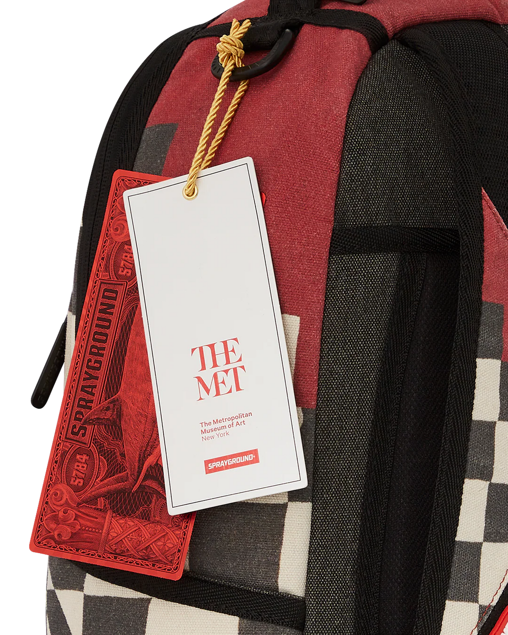 MET CHECKBOARD TUNIC BACKPACK