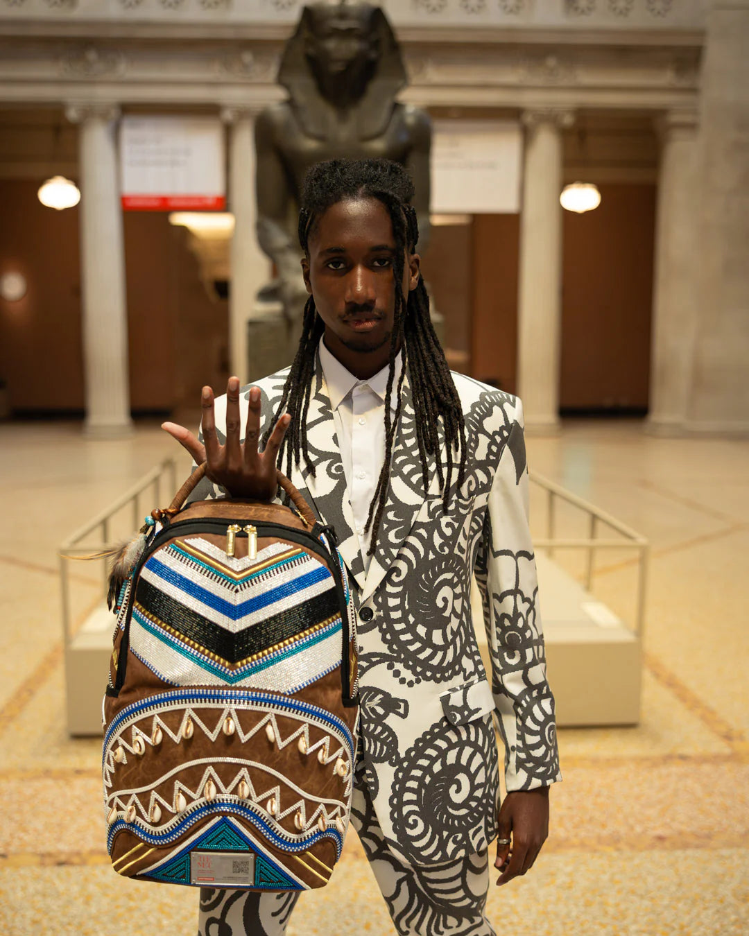 MET AFRICA BEADS BACKPACK