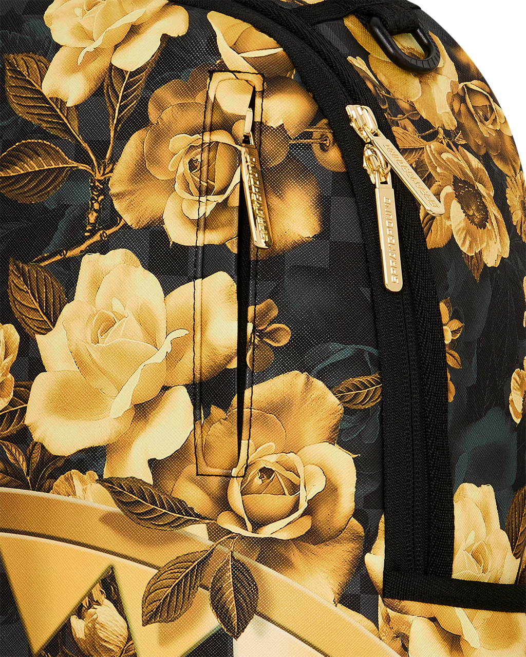 GOLD FLORAL REMIX DLXSV BACKPACK