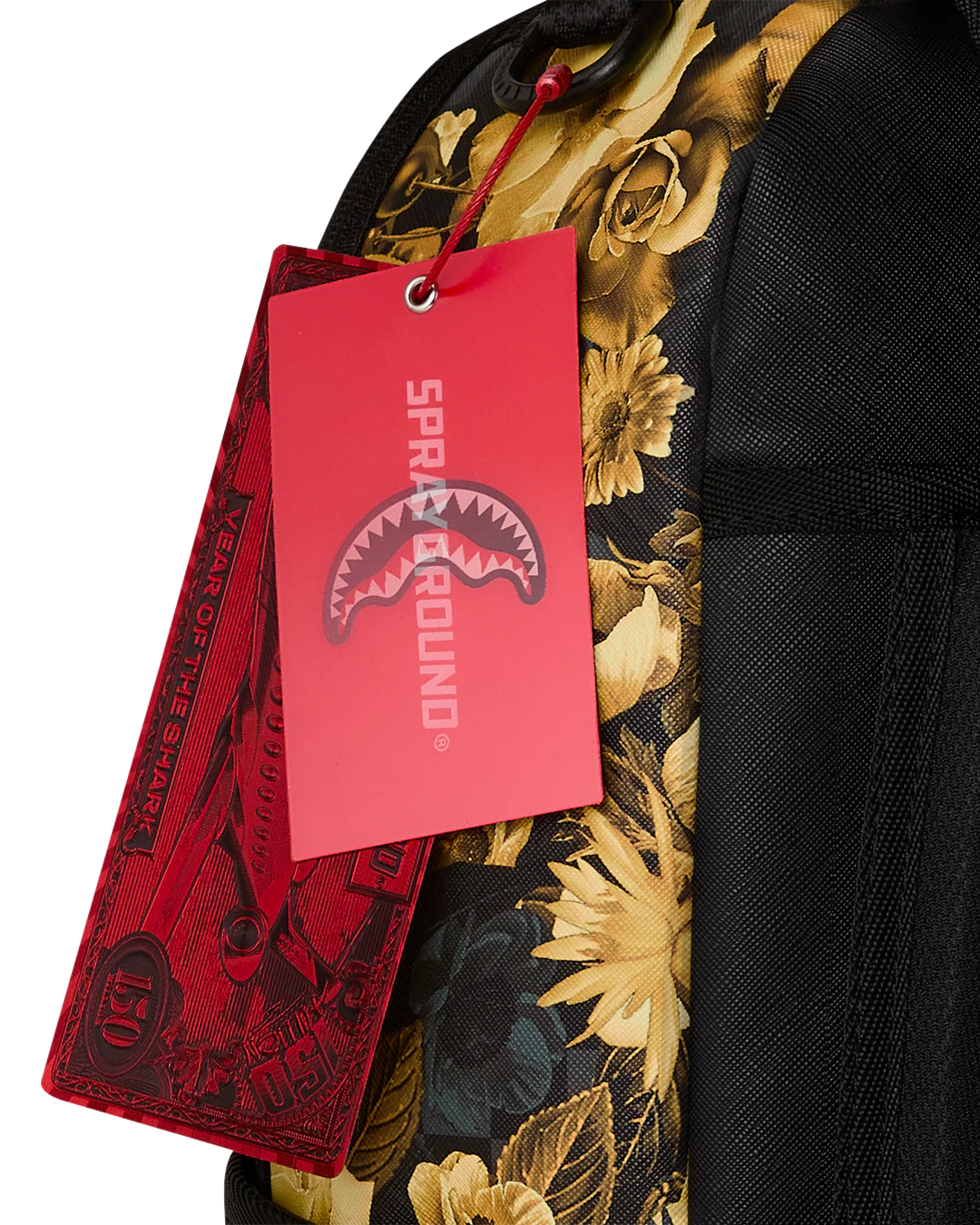 GOLD FLORAL REMIX DLXSV BACKPACK