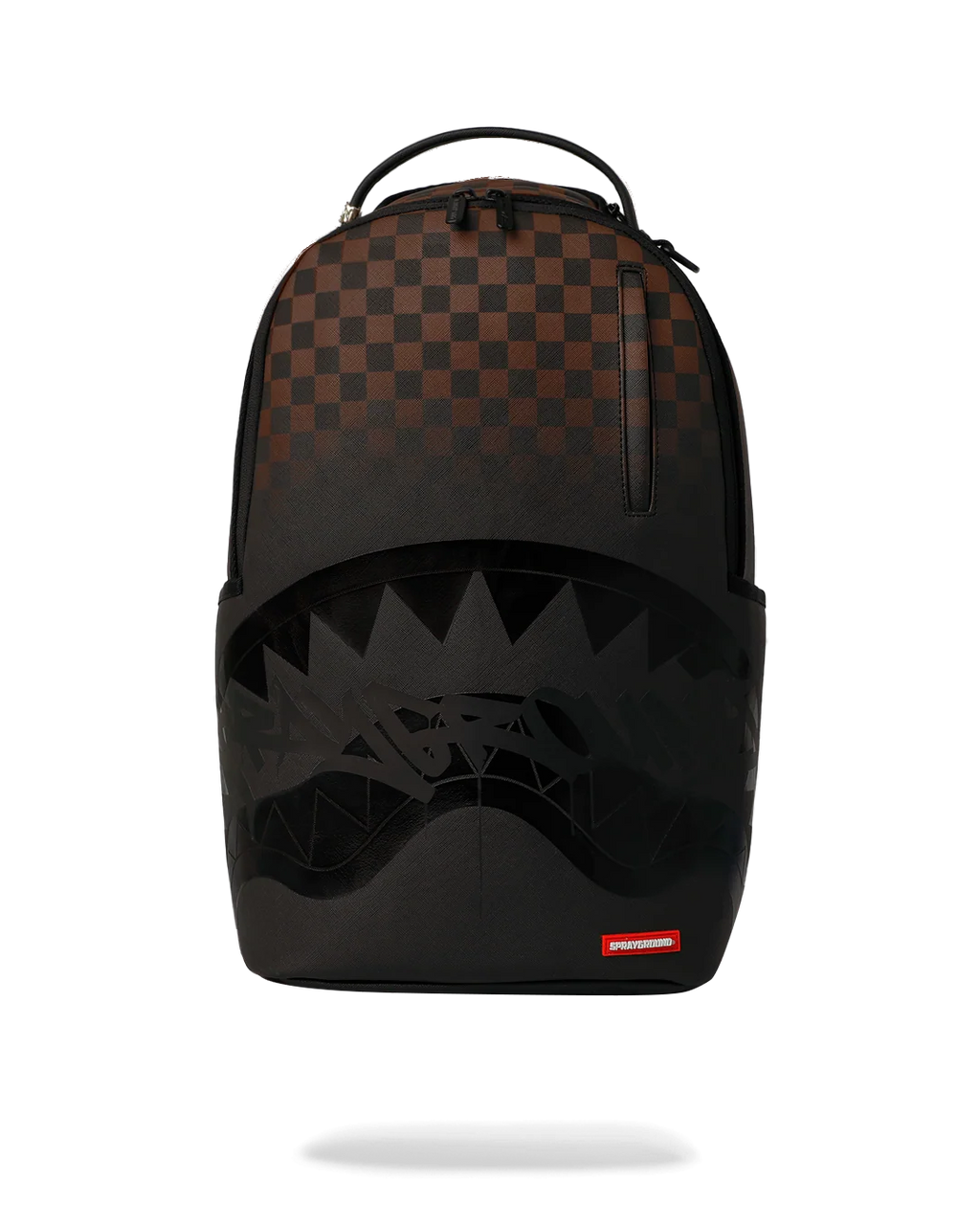 BROWN CHECK GHOST DRIP BACKPACK