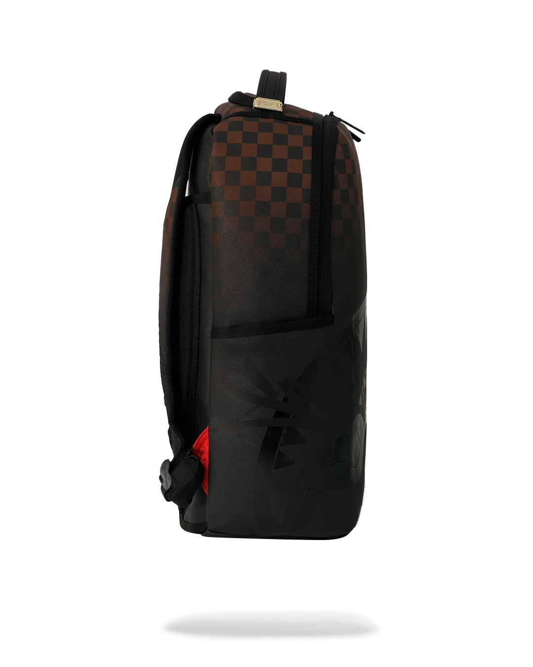 BROWN CHECK GHOST DRIP BACKPACK