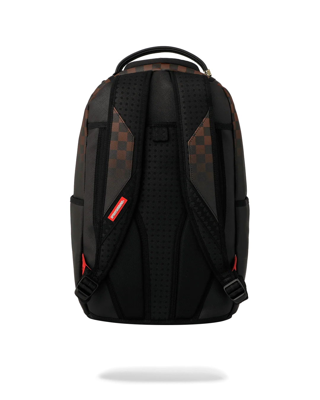 BROWN CHECK GHOST DRIP BACKPACK