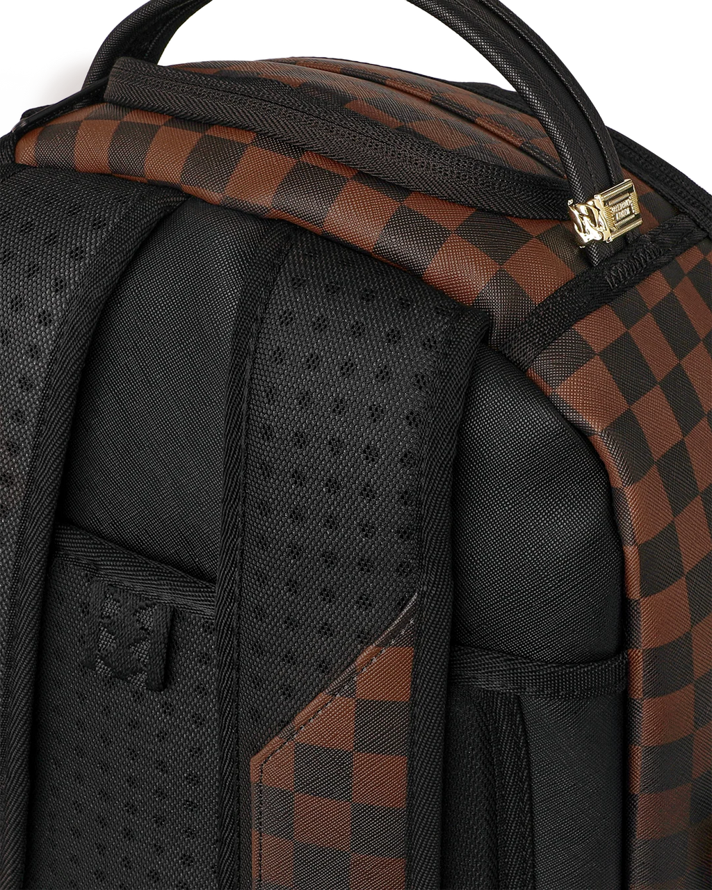BROWN CHECK GHOST DRIP BACKPACK