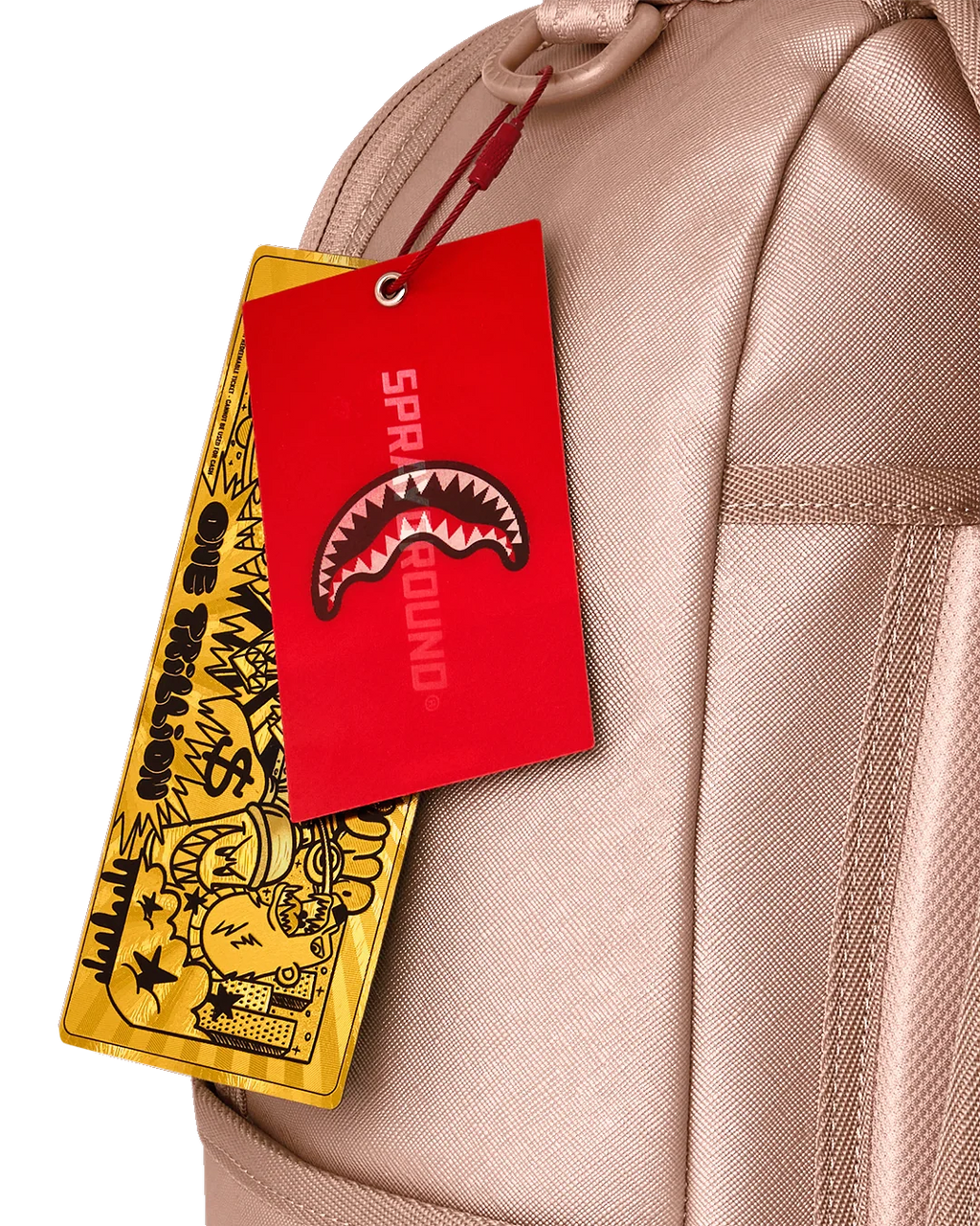 ROSE GHOST DRIP BACKPACK