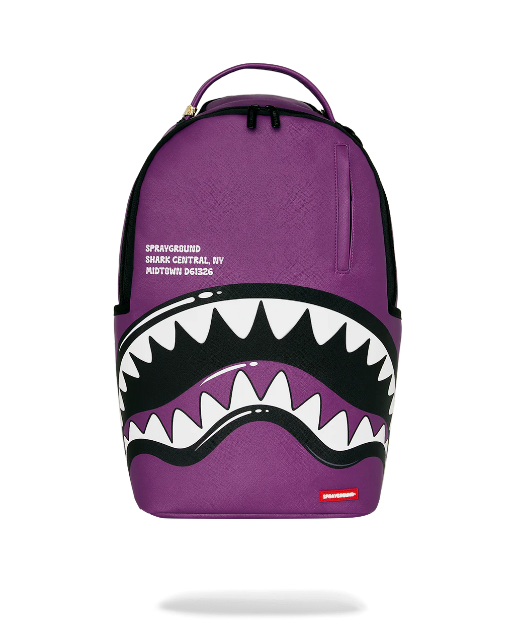 SHARK CENTRAL BUBBLY PURPLE BACKPACK