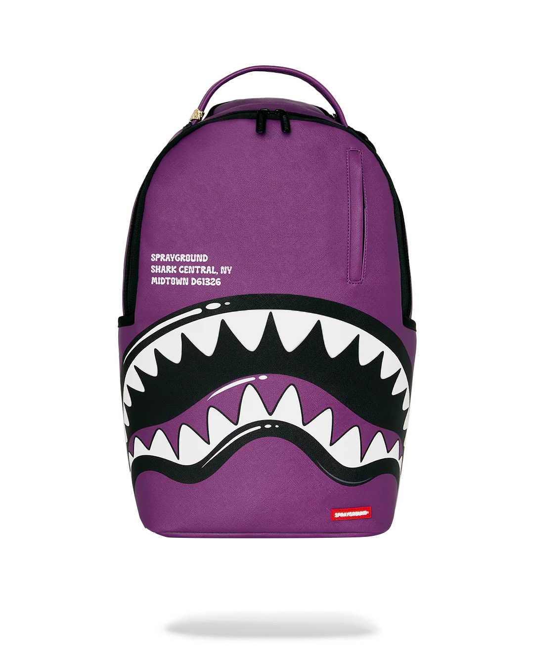 SHARK CENTRAL BUBBLY PURPLE BACKPACK