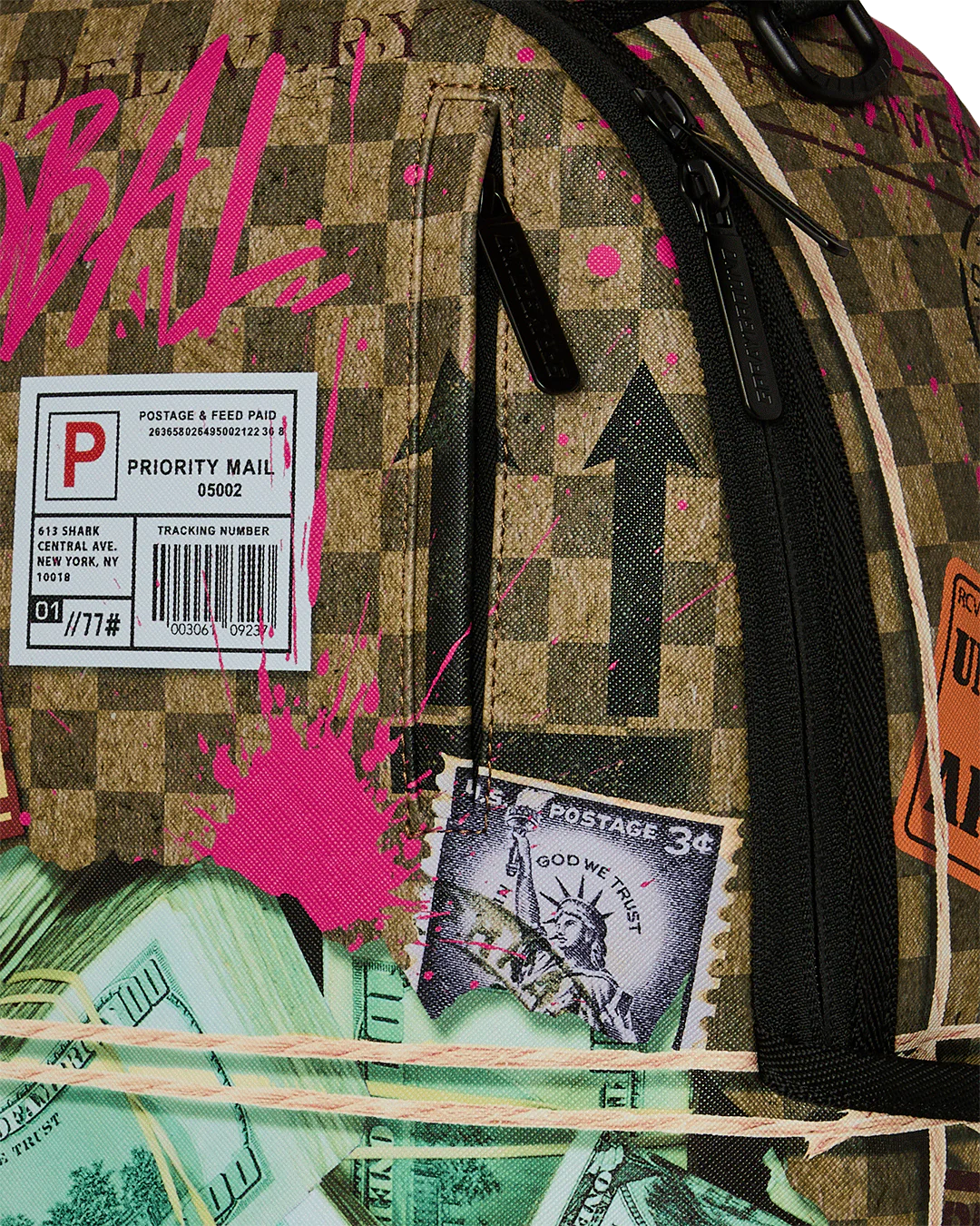 TORN PACKAGING DLXSV BACKPACK
