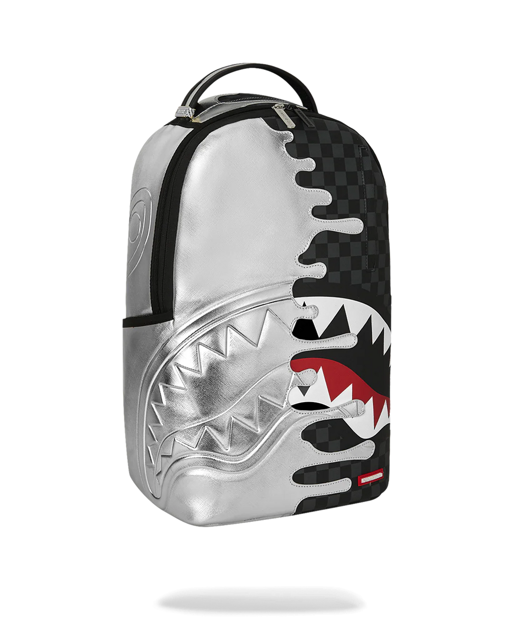 SILVER SIDE DRIP BLACK CHECK DLXSV BACKPACK