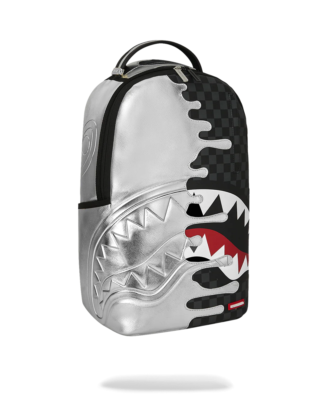 SILVER SIDE DRIP BLACK CHECK DLXSV BACKPACK