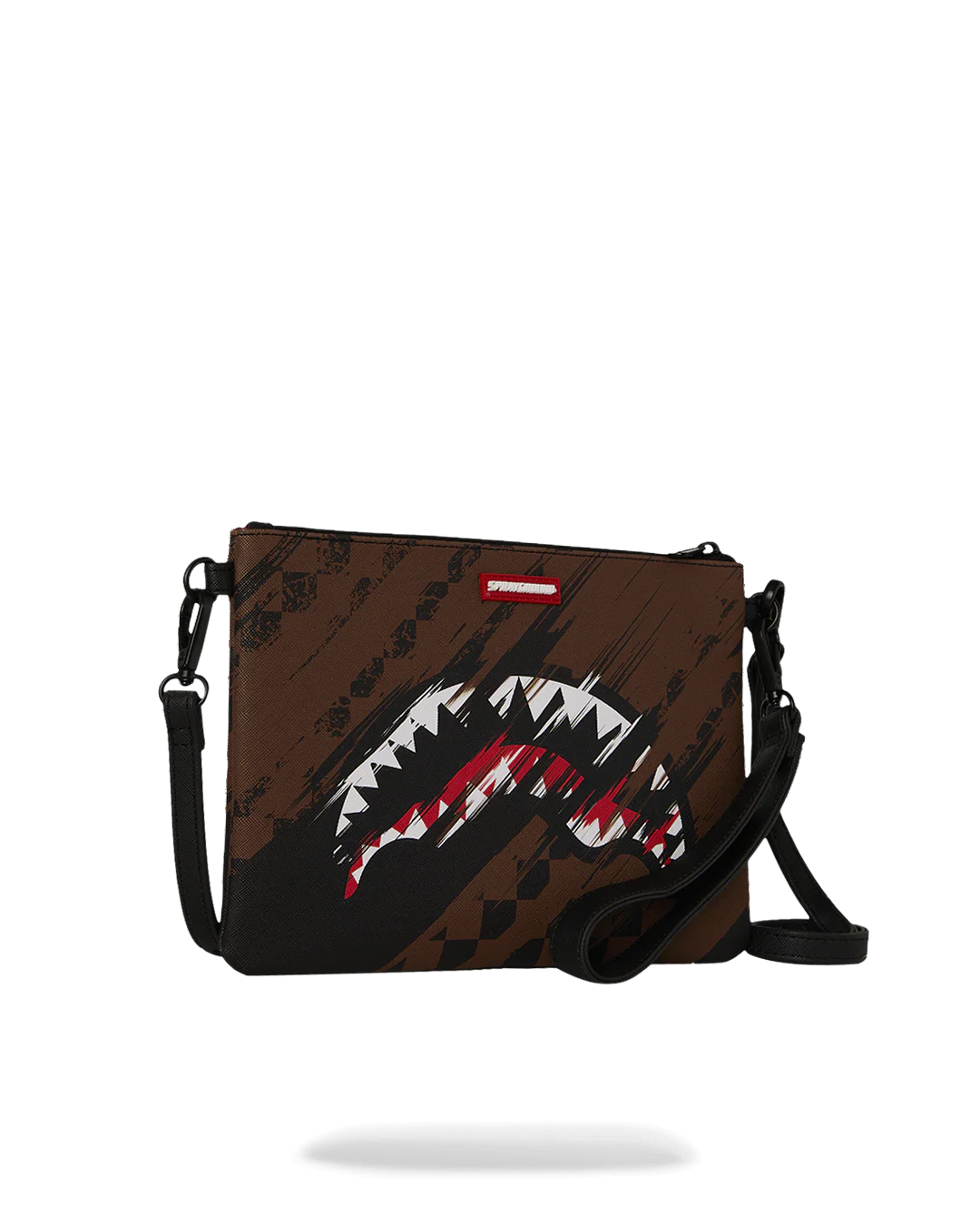 SMEARED GRUNGE CROSSBODY POUCHETTE