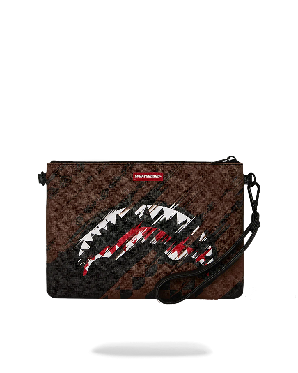 SMEARED GRUNGE CROSSBODY POUCHETTE