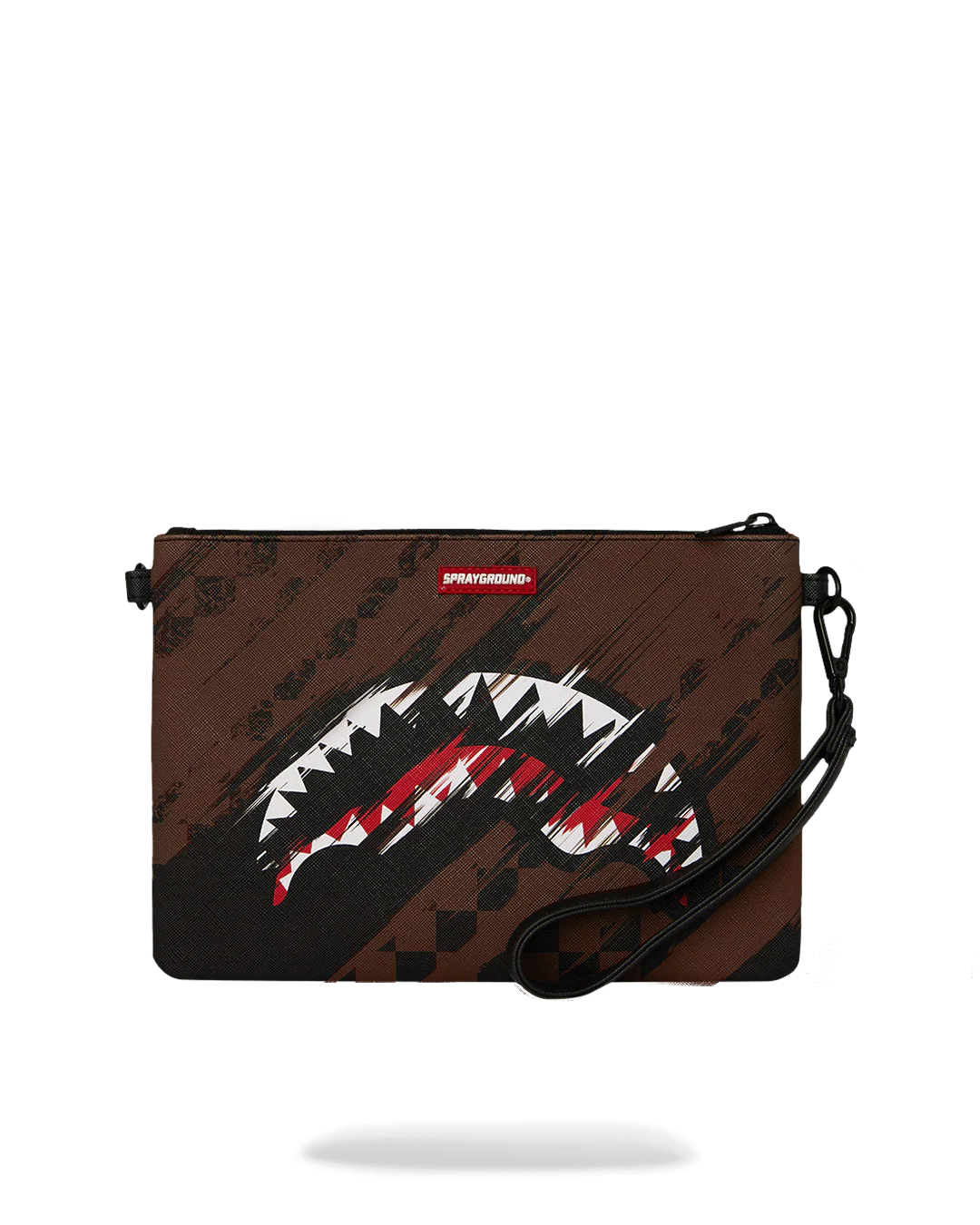 SMEARED GRUNGE CROSSBODY POUCHETTE