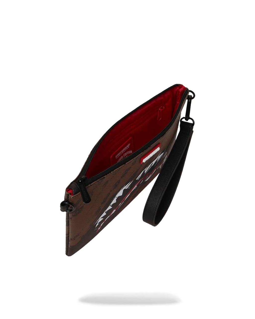 SMEARED GRUNGE CROSSBODY POUCHETTE
