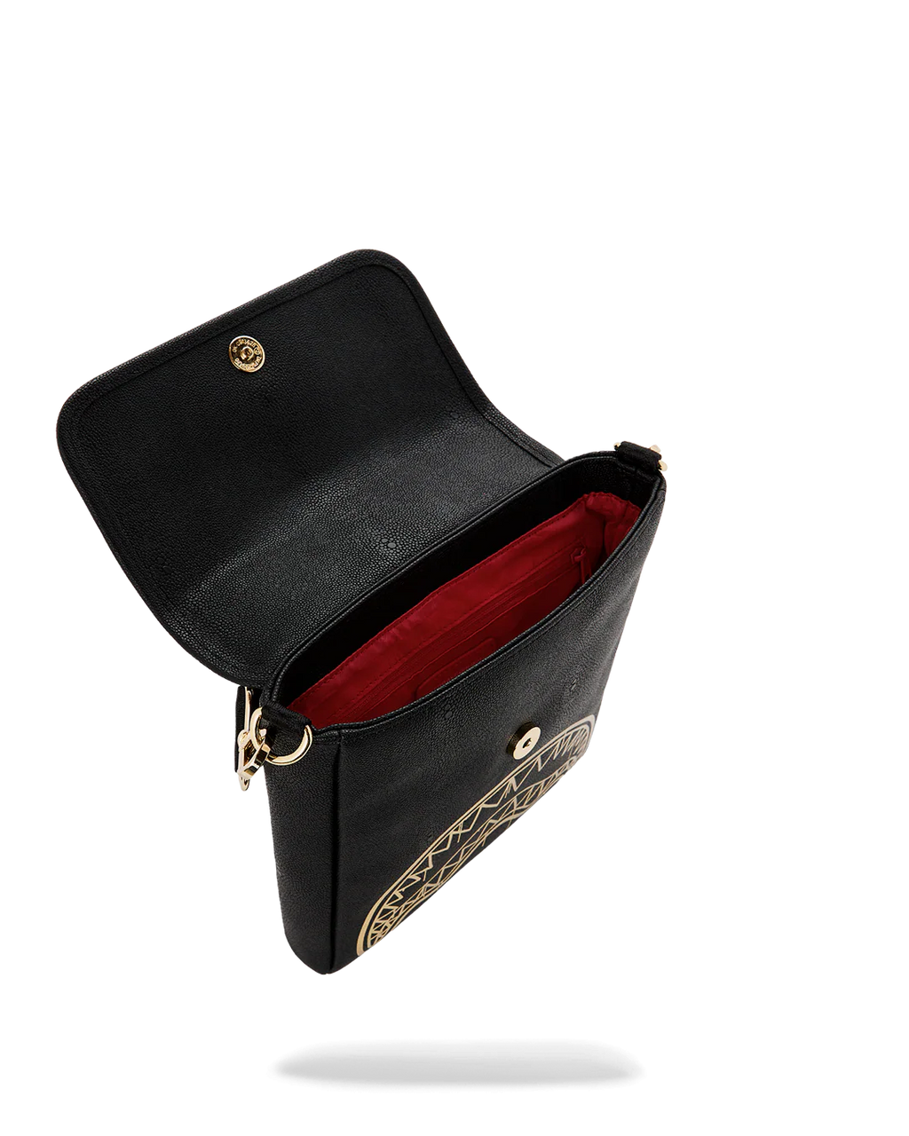 THAT GOLD DRAP MESSENGER SLING
