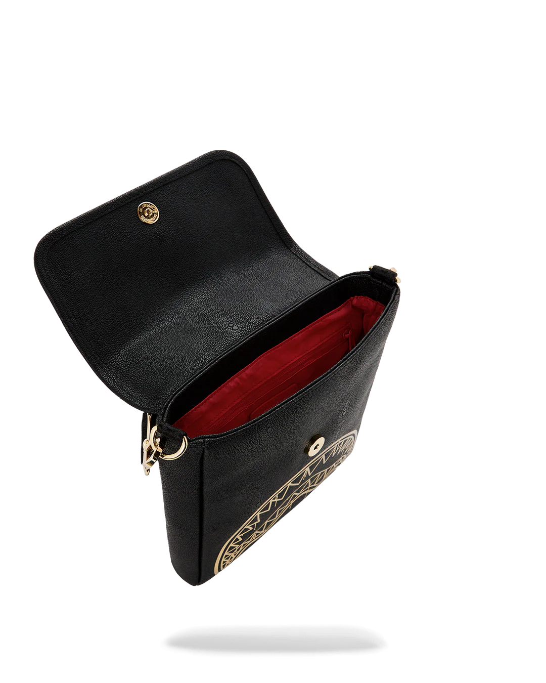 THAT GOLD DRAP MESSENGER SLING